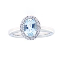 Anello Fanton Gioielli Donna ANELLI ACQUAMARINA in Oro bianco Acquamarina 1.40 Ct F65174692 - F65174692